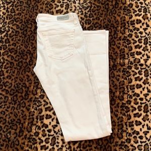 AG white denim